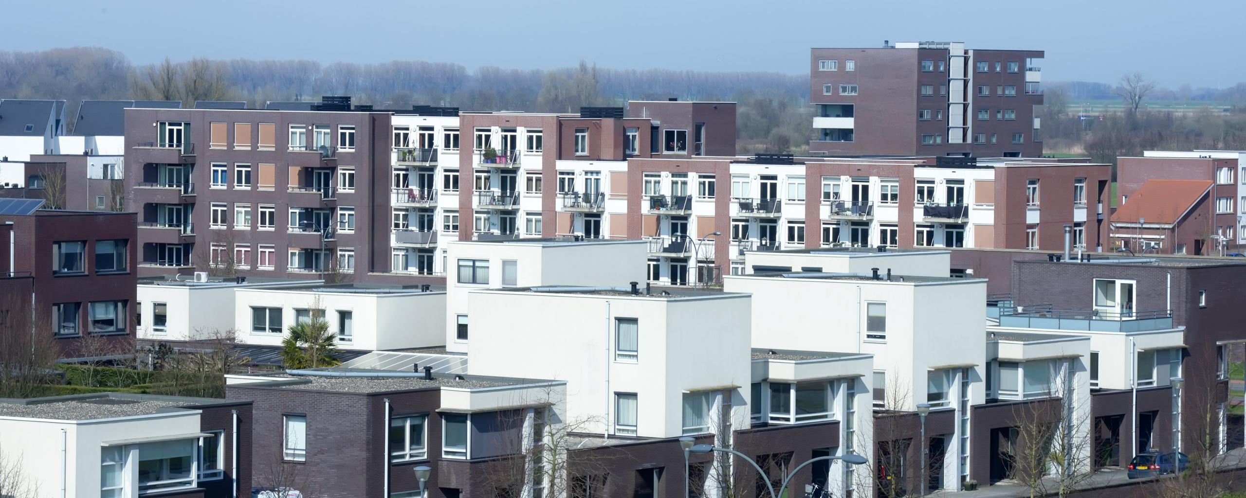 Overzichtsfoto woonwijk
